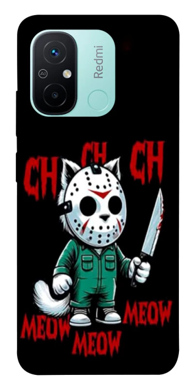 Чехол на Xiaomi Redmi 12C / Poco C55 Lucky Friday 13th Cat фото 1 из 1