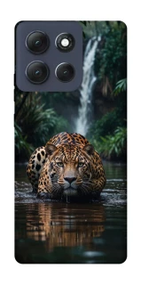 Чохол на Motorola Moto G86 Power Leopard in water фото 1 з 1