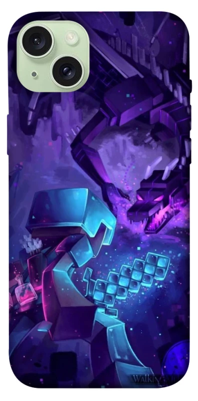 Чохол на Apple iPhone 15 Plus (6.7") Minecraft dragon фото 1 з 1