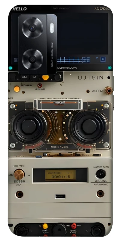 Чохол на Oppo A57s Audio panel фото 1 з 1