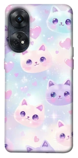 Чехол на Oppo Reno 8T 4G Funny Kittens ver.4 фото 1 из 1
