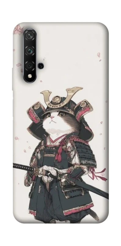 Чохол на Huawei Honor 20 / Nova 5T Samurai Cat Warrior фото 1 з 1