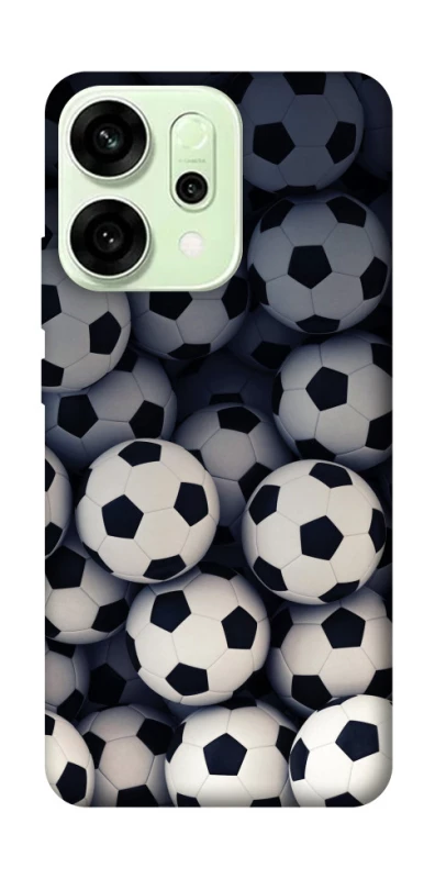 Чохол на Oppo Reno 14 Футбольні м'ячи фото 1 з 1