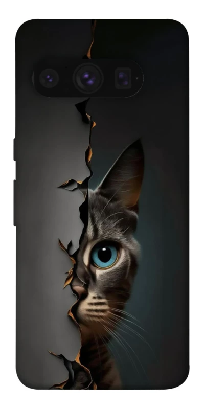 Чехол на Google Pixel 8 Pro Кот-подглядыватель v2 фото 1 из 1