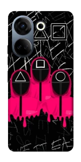 Чохол на TECNO Camon 20 Pro (CK7n) squid game v4 фото 1 з 1