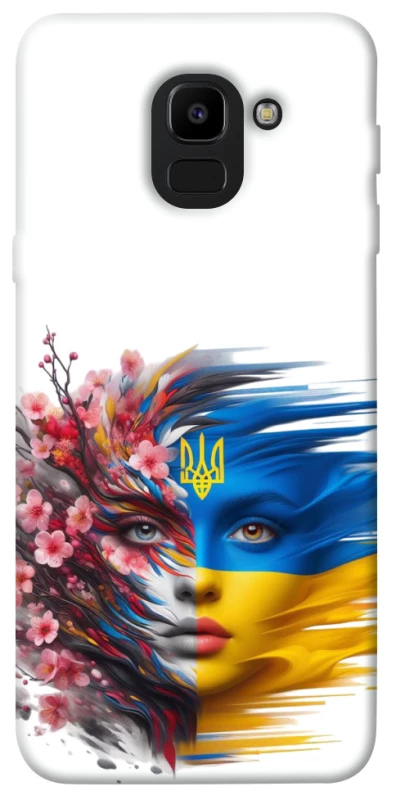 Чохол на Samsung J600F Galaxy J6 (2018) Flowering Ukraine фото 1 з 1