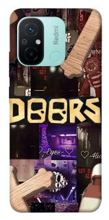 Чехол на Xiaomi Redmi 12C / Poco C55 Roblox doors dark mode фото 1 из 1