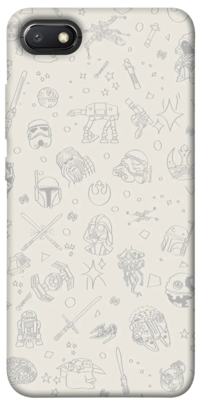 Чехол на Xiaomi Redmi 6A Star Wars background ver.1 фото 1 из 1