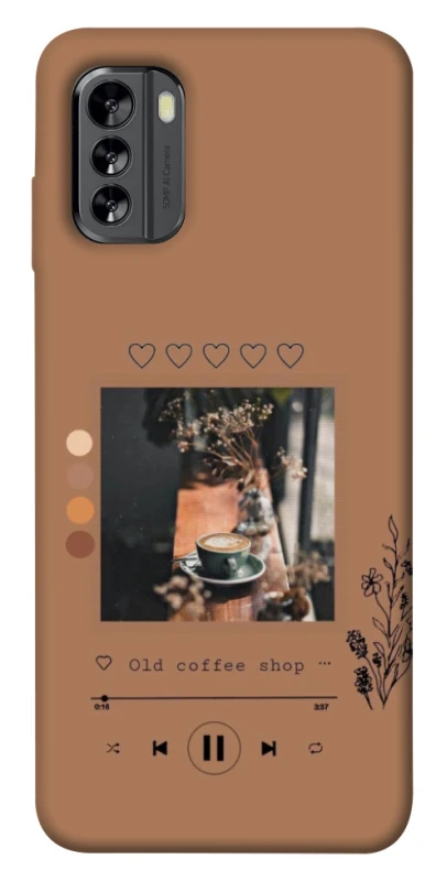 Чохол на Nokia G60 Coffee player фото 1 з 1