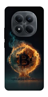 Чохол на Xiaomi Redmi Note 15 Pro 4G Fire Bitcoin фото 1 з 1