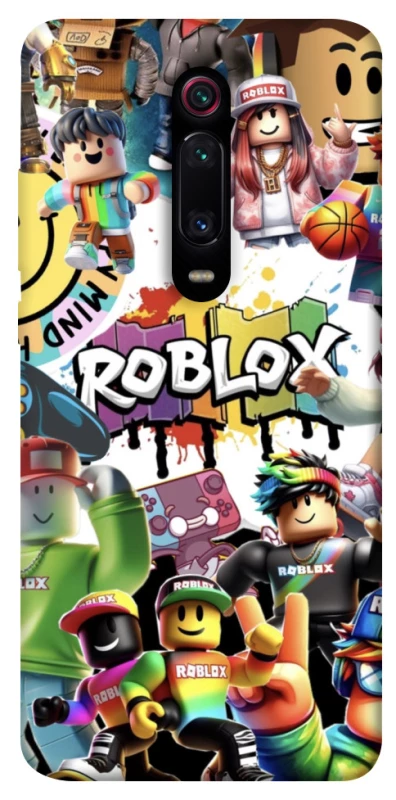 Чехол на Xiaomi Redmi K20 / K20 Pro / Mi9T / Mi9T Pro Roblox Characters Collage фото 1 из 1