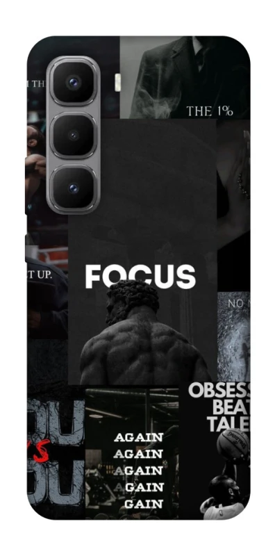 Чехол на Infinix Hot 60 Pro+ Focus collage фото 1 из 1