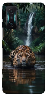 Чехол на Xiaomi Redmi K50 Gaming Leopard in water фото 1 из 1