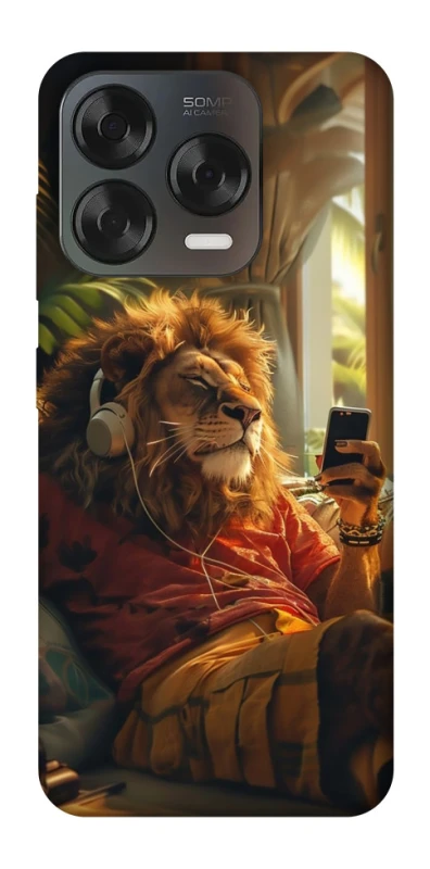 Чехол на ZTE Blade V70 Design Лев v2 фото 2 из 2