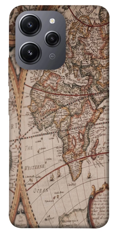 Чехол на Xiaomi Redmi 12 Карта путешествий фото 1 из 1