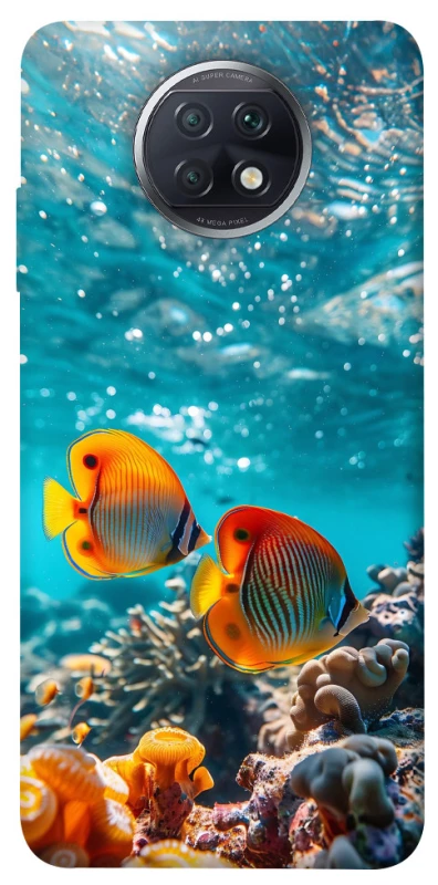 Чохол на Xiaomi Redmi Note 9 5G / Note 9T Coral fish фото 1 з 1