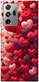 Чохол на Samsung Galaxy Note 20 Ultra Many hearts фото 1 з 1