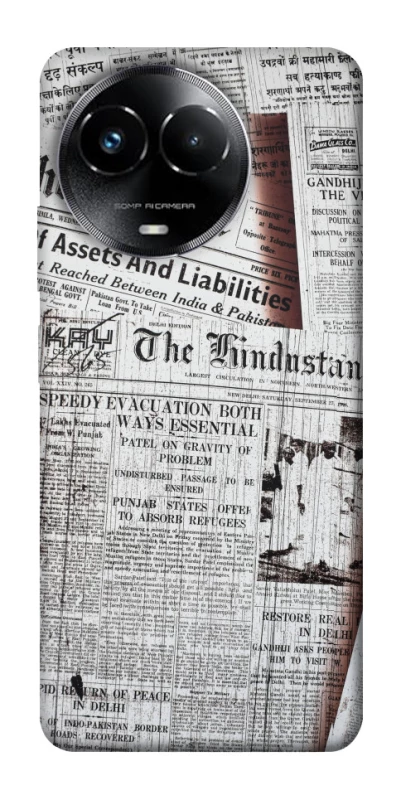 Чохол на Realme C67 4G Газети фото 1 з 1