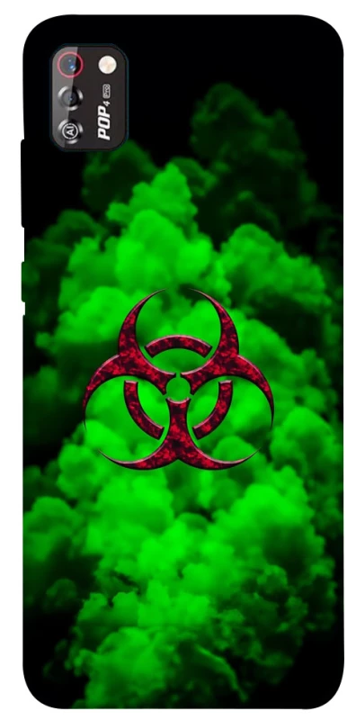 Чехол на TECNO POP 4 Pro Радиация фото 1 из 1