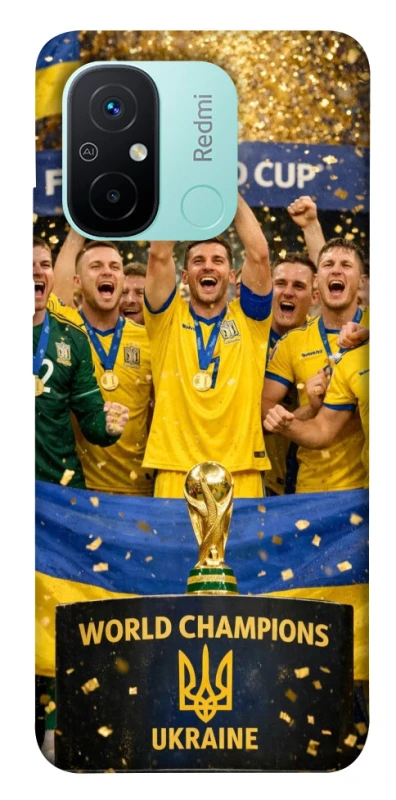 Чохол на Xiaomi Redmi 12C / Poco C55 UA-Football ver.5 фото 1 з 1