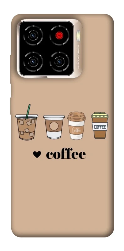 Чохол на ZTE Blade A56 Your coffee фото 1 з 1
