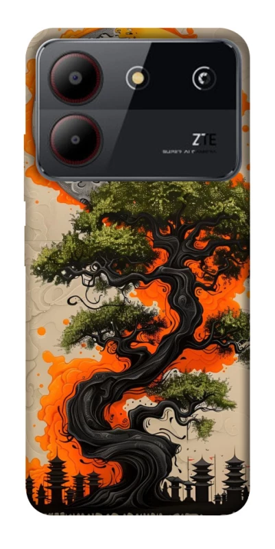 Чохол на ZTE Blade A54 4G Дух Японії v3 фото 1 з 1