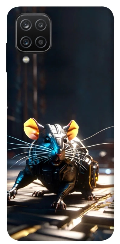 Чохол на Samsung Galaxy A12 Cyber rat фото 1 з 1