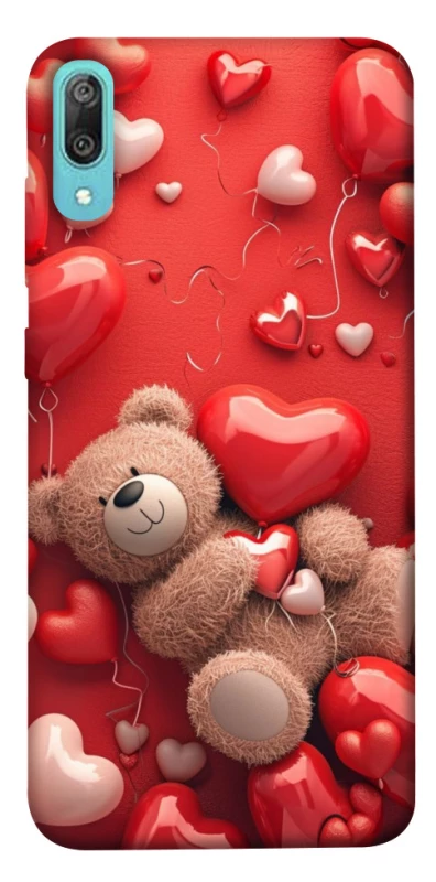 Чохол на Huawei Y6 Pro (2019) bear in hearts фото 1 з 1