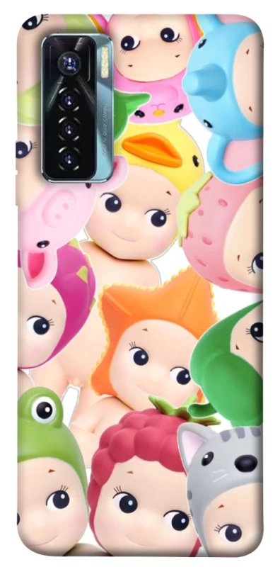 Чехол на TECNO Camon 17 Pro Fruit-Zoo Kaleidoscope фото 1 из 1