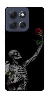 Чехол на Motorola Moto G86 Power Skeleton vs Rose фото 1 из 1