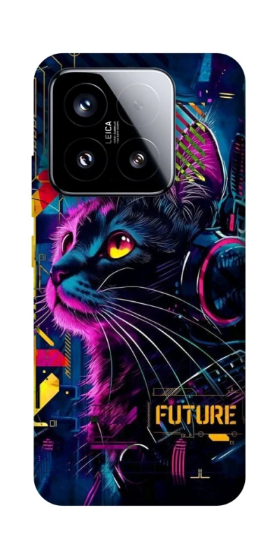 Чохол на Xiaomi 15 Cyber Cat v2 фото 1 з 1
