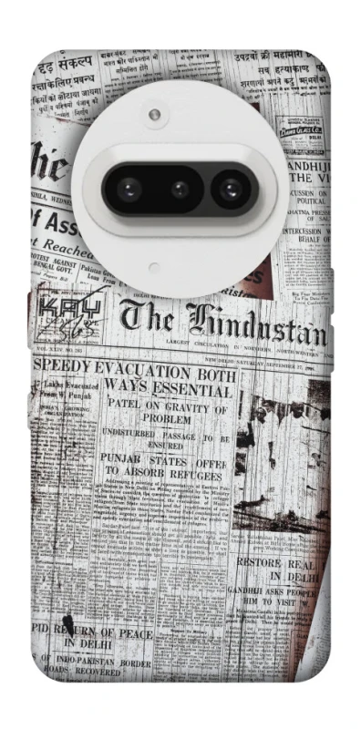 Чохол на Nothing Phone (3a) Газети фото 1 з 1