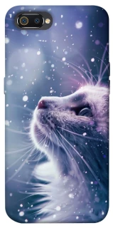 Чехол на Realme C2 Snow cat фото 1 из 1