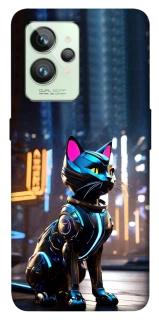 Чохол на Realme GT2 Cyber cat фото 1 з 1