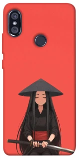 Чехол на Xiaomi Redmi Note 5 Pro / Note 5 (AI Dual Camera) Red samurai фото 1 из 1