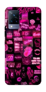 Чехол на Vivo V21 Hot collage ver.8 фото 1 из 1