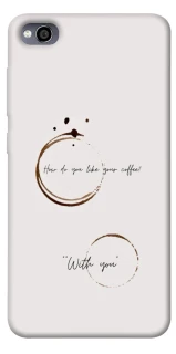 Чехол на Xiaomi Redmi 4a Coffee with you фото 1 из 1