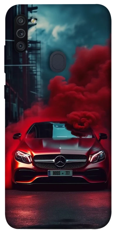 Чохол на Samsung Galaxy M11 Mercedes in smoke фото 1 з 1
