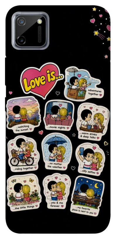 Чохол на Realme C11 Love is ver.4 фото 1 з 1