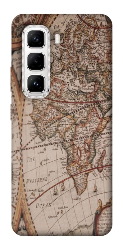 Чехол на Infinix Hot 50 Pro Карта путешествий фото 1 из 1