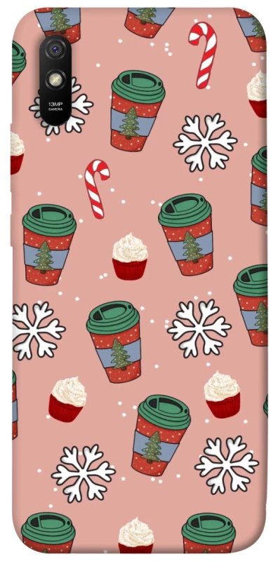 Чехол на Xiaomi Redmi 9A Новогодний v38 фото 1 из 1