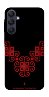 Чохол на Samsung Galaxy A25 5G Чорно-червона вишиванка фото 1 з 1