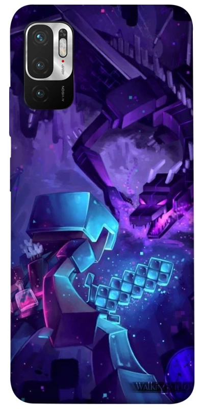 Чохол на Xiaomi Redmi Note 10 5G Minecraft dragon фото 1 з 1