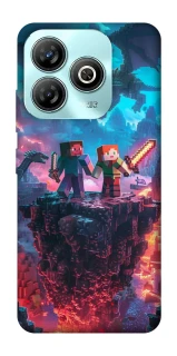 Чохол на ZTE Blade A75 4G Minecraft v3 фото 1 з 1