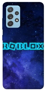 Чохол на Samsung Galaxy A52 4G / A52 5G Roblox Space Logo Blue фото 1 з 1