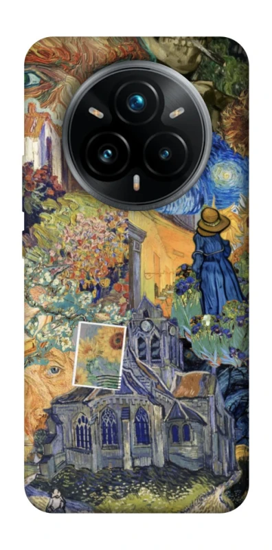 Чехол на Realme 14 Pro+ Van Gogh collage фото 1 из 1