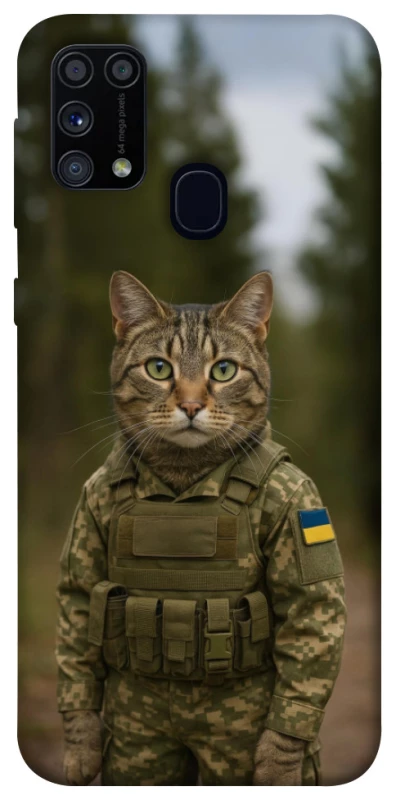 Чохол на Samsung Galaxy M31 Кіт захисник фото 1 з 1