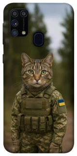 Чехол на Samsung Galaxy M31 Кот защитник фото 1 из 1