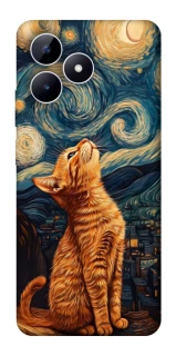 Чохол на Realme Note 50 5G van gogh cat фото 1 з 1
