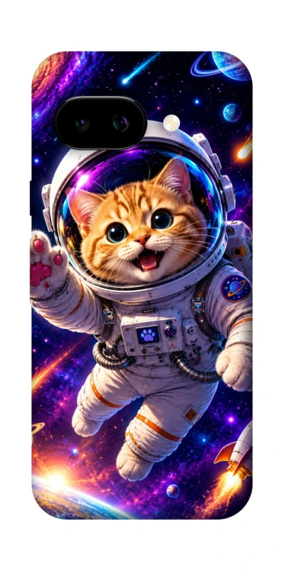 Чохол на Google Pixel 9a Space Cat фото 1 з 1